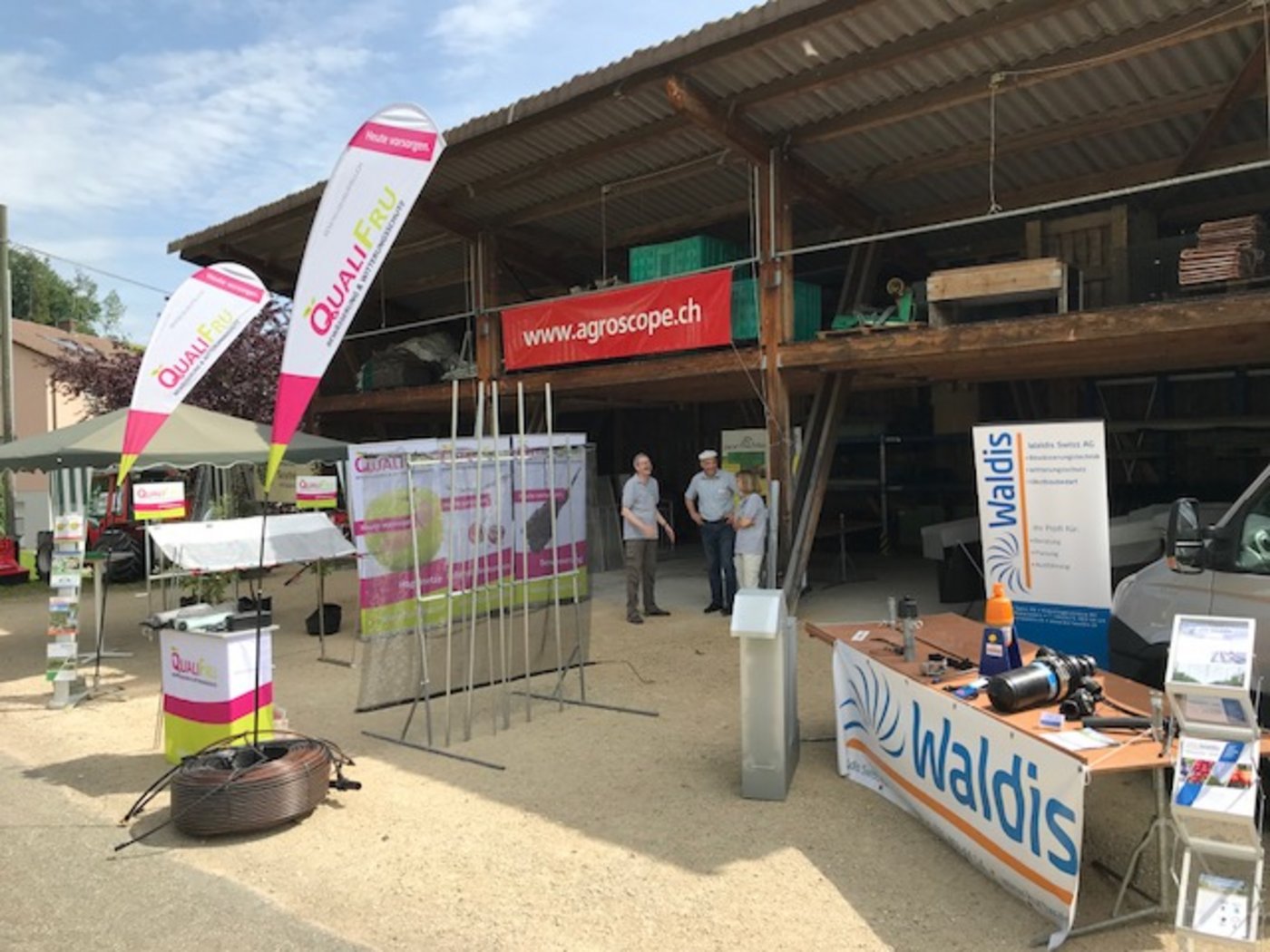 Zur Tagung gehört jeweils auch eine kleine Ausstellung. (Bild akr)