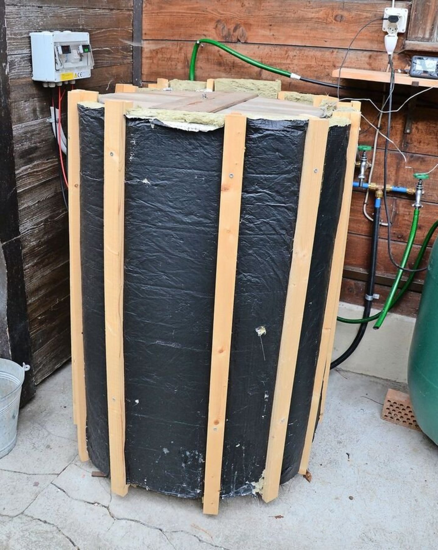 Der Langnauer Prototyp besteht aus einem 200-L-Fass.