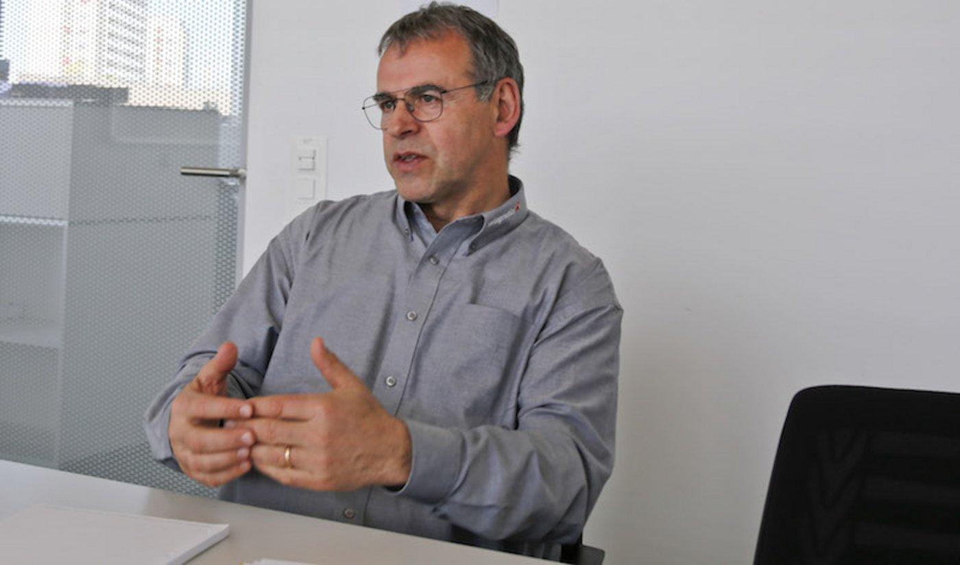 Christoph Böbner schätzt an seiner neuen Aufgabe bei Swissgenetics vor allem die Nähe zu den Landwirten. (Bild lid/ji)