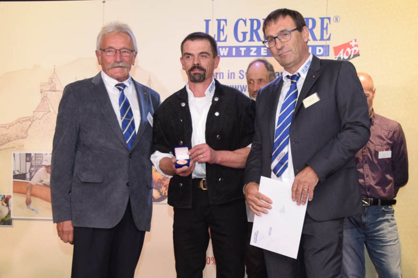 Martial Rod wurde für den besten Alpkäse ausgezeichnet.