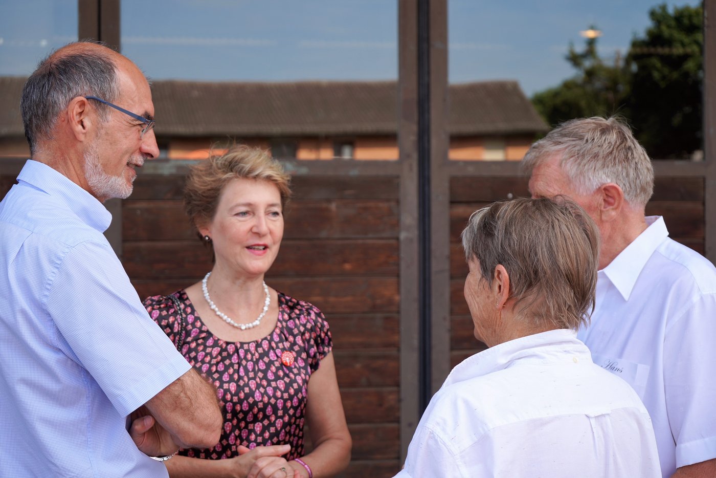 Vertrautes Gespräch. 