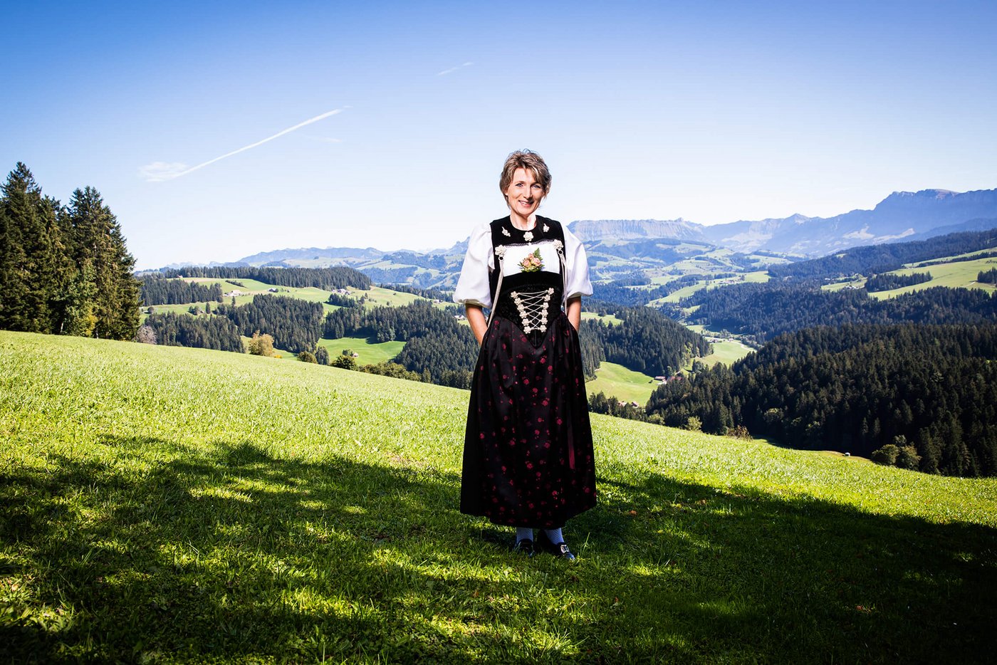 Landfrauenküche 2019 - Marlies Bärtschi Foto-Shooting in Röthenbach (Bild: SRF/Ueli Christoffel)