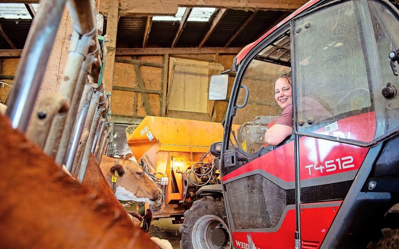 Doris Häfliger aus dem Kanton Luzern ist eine von wenigen: In der Schweiz leiten nur gut 7,3 Prozent Frauen einen Landwirtschaftsbetrieb.