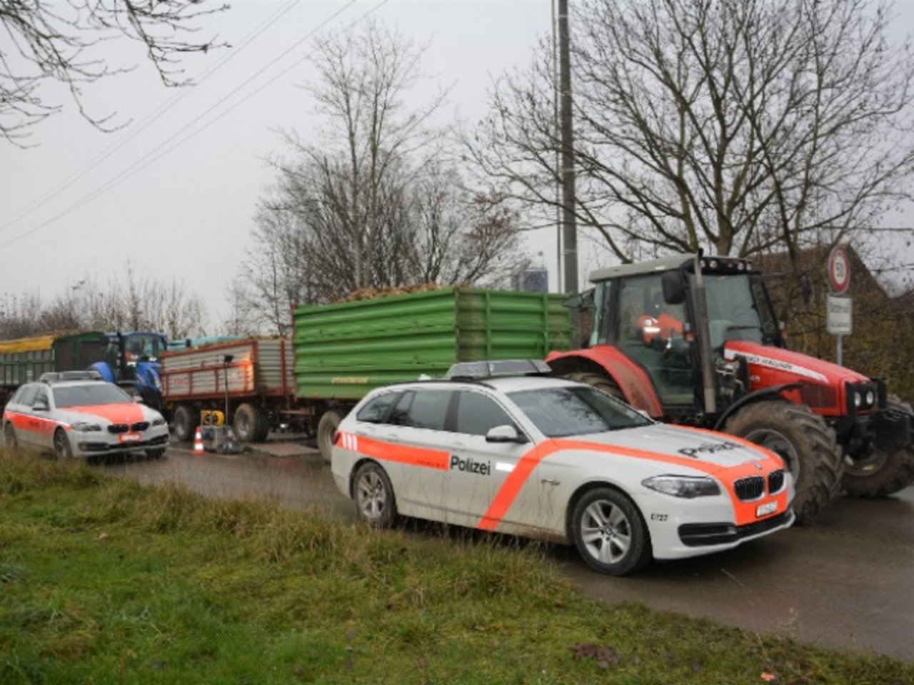 Sieben Fahrzeughalter erhielten bei den Kontrollen eine Anzeige. (Bild Kantonspolizei Thurgau)