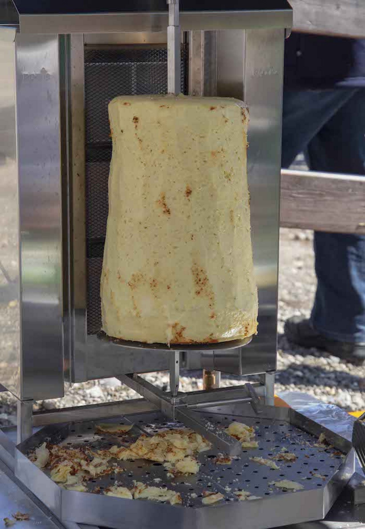 Der Käse-Kebab trägt den Namen Cheebab.