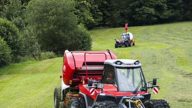 «Das ist der gestylteste Traktor der Schweiz», schreibt «20 Minuten» über den Aebi TT281. (Bild ASH Schweiz)