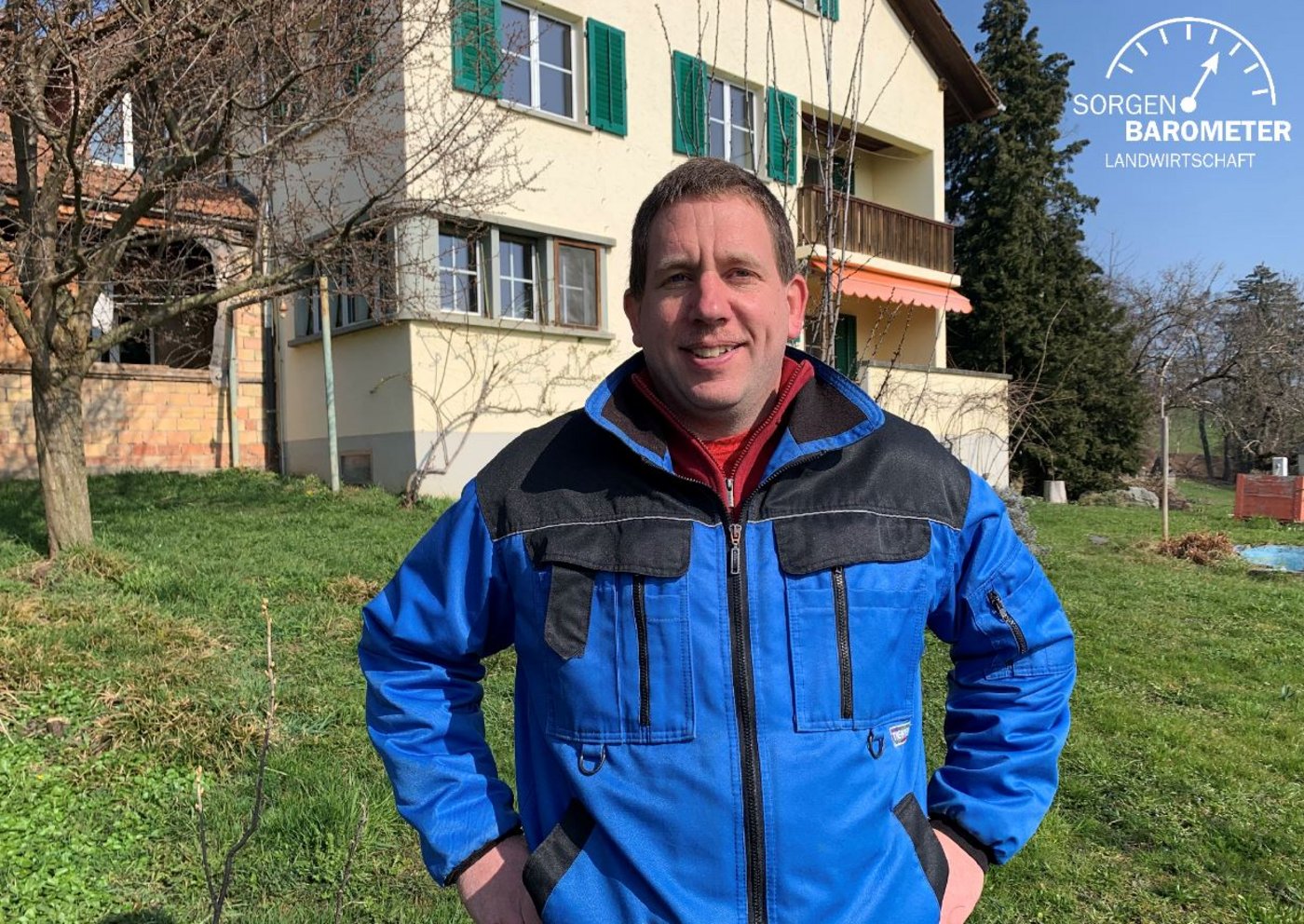 Landwirt Ruedi Glättli spricht offen über sein Burnout. Weder er noch sein Umfeld hatte es kommen sehen. «Klar, ich lief oft am Limit, dachte mir aber nichts dabei.» (Bild Fabio Giger)