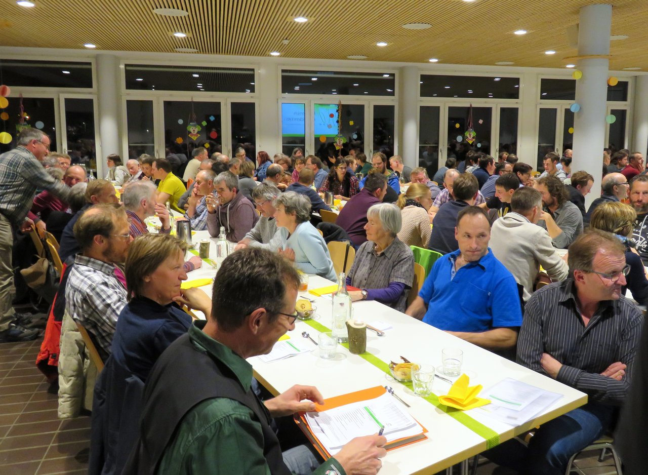 Die Generalversammlung war gut besucht, der Verein wuchs auch im vergangenen Jahr auf gegen 470 Mitglieder. (Bild zVg)
