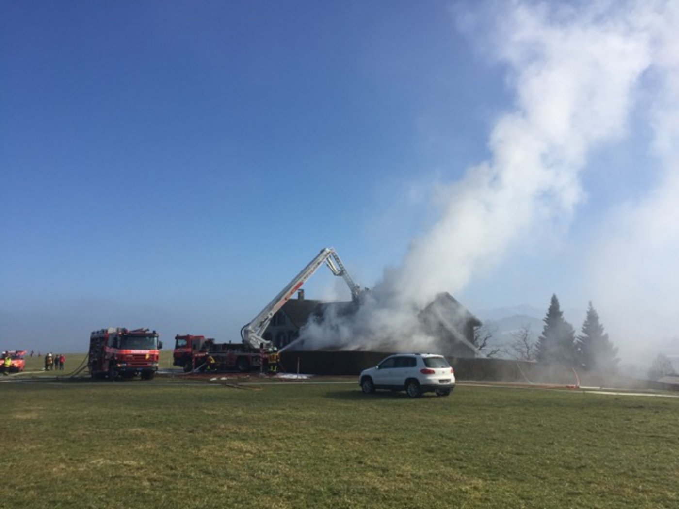 Trotzdem beträgt der Sachschaden über 100'000 Franken. 