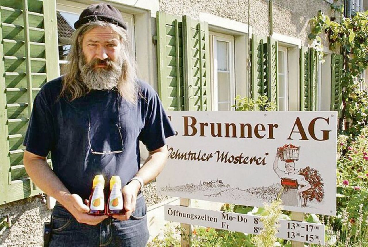 Robert Brunner von der Wehntaler Mosterei E. Brunner AG wäre betroffen von einem Verbot des Ionenaustausch-Verfahrens. 