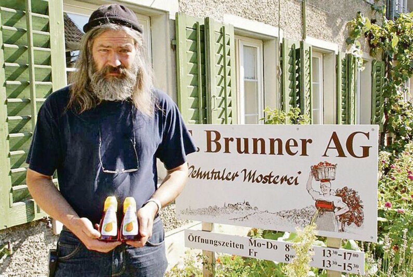 Robert Brunner von der Wehntaler Mosterei E. Brunner AG wäre betroffen von einem Verbot des Ionenaustausch-Verfahrens. 