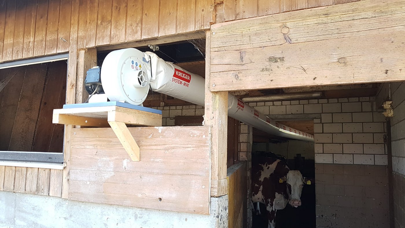 Lüftungssystem. (Bild Urs Kohler)