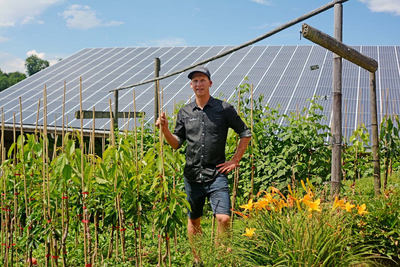 Reto Diener hat den Hof «Morgestärn» in Kulmerau vor zwei Jahren von seinen Eltern übernommen. (Bilder Erika Lüscher)