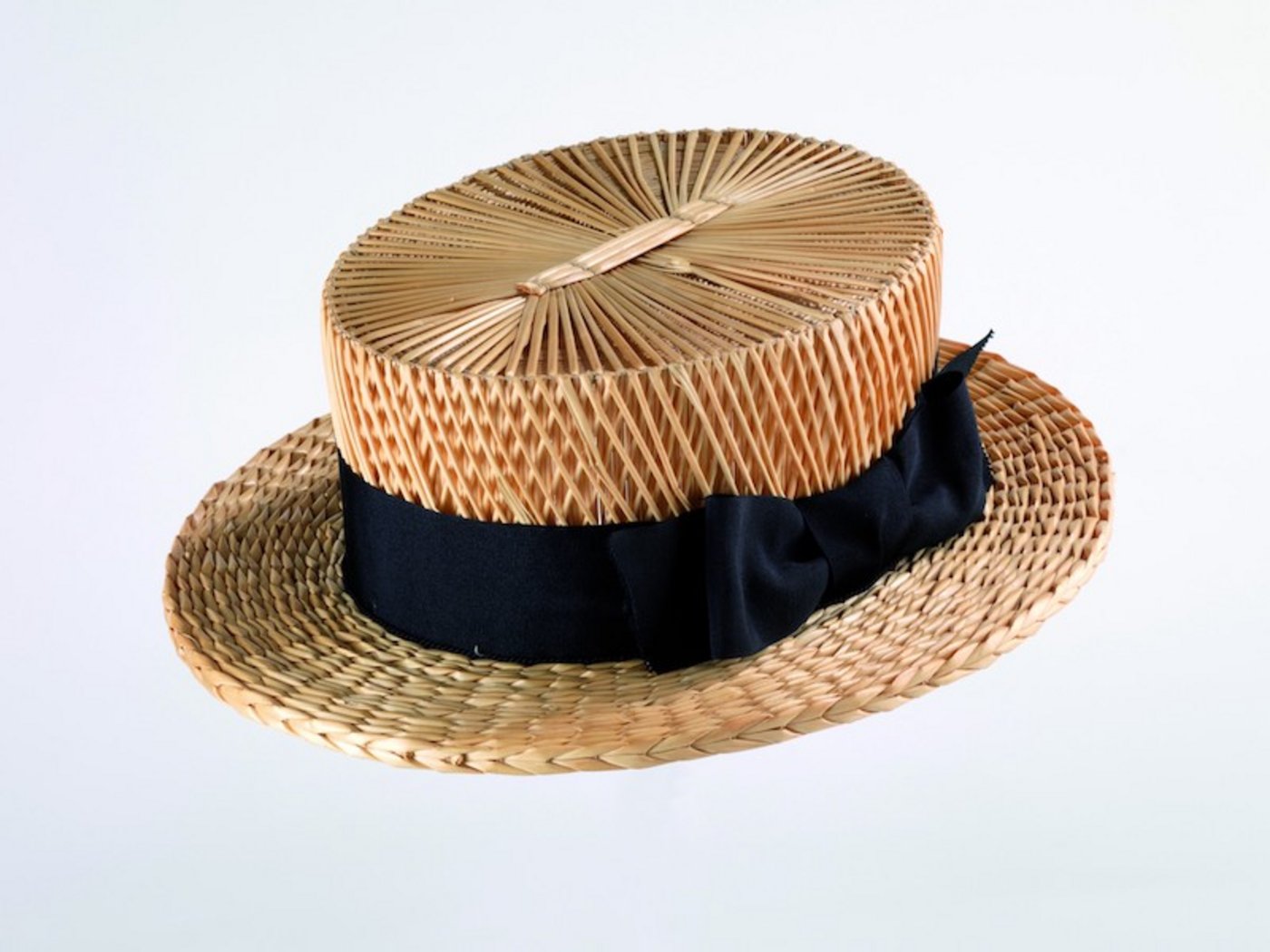 Strohhut aus  dem aargauischen Freiamt.