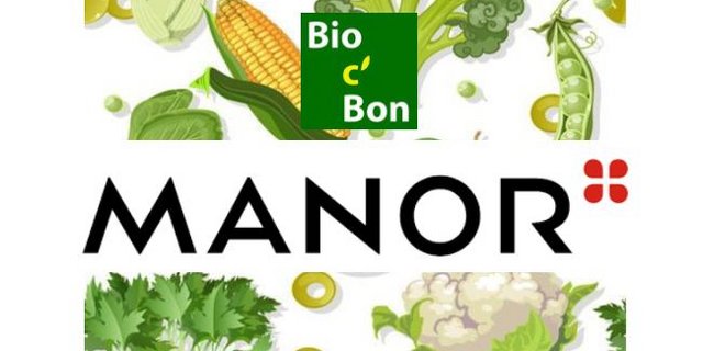 Bio c' Bon verkauft in seinen bisherigen Filialen in der Westschweiz unter anderem Gemüse, Früchte und Käse. (Fotomontage jsc)