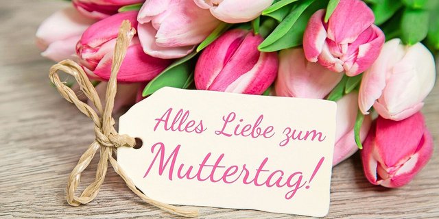 Blumen sind die häufigsten Muttertagsgeschenke, auch 110 Jahre nach Einführung des Feiertages. 
