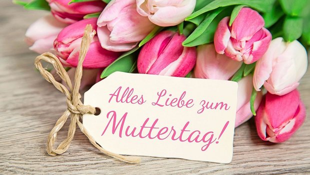 Blumen sind die häufigsten Muttertagsgeschenke, auch 110 Jahre nach Einführung des Feiertages. 