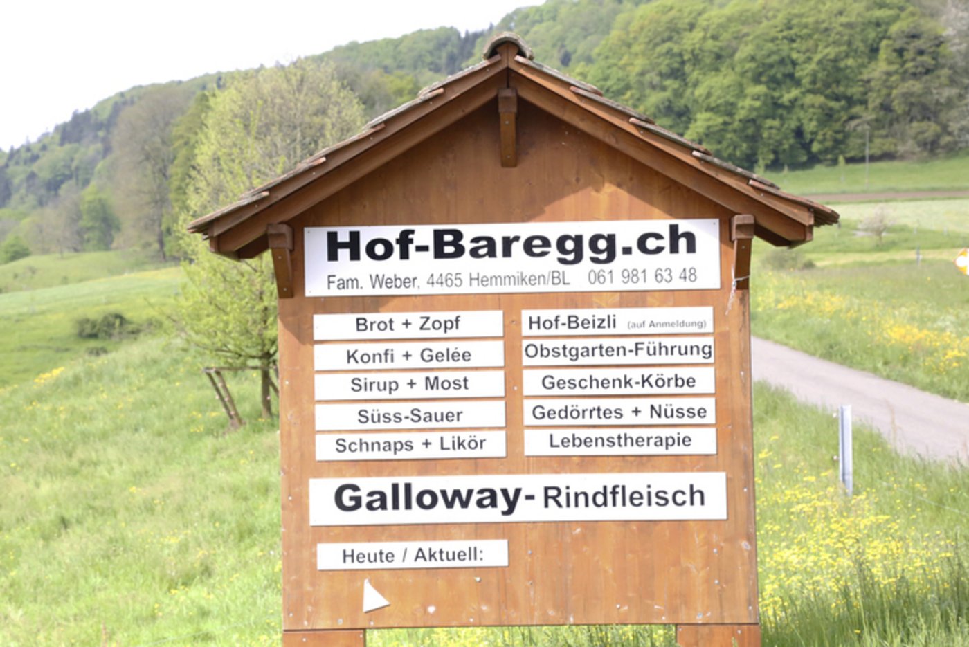 Breites Sortiment mit vielen Spezialitäten.