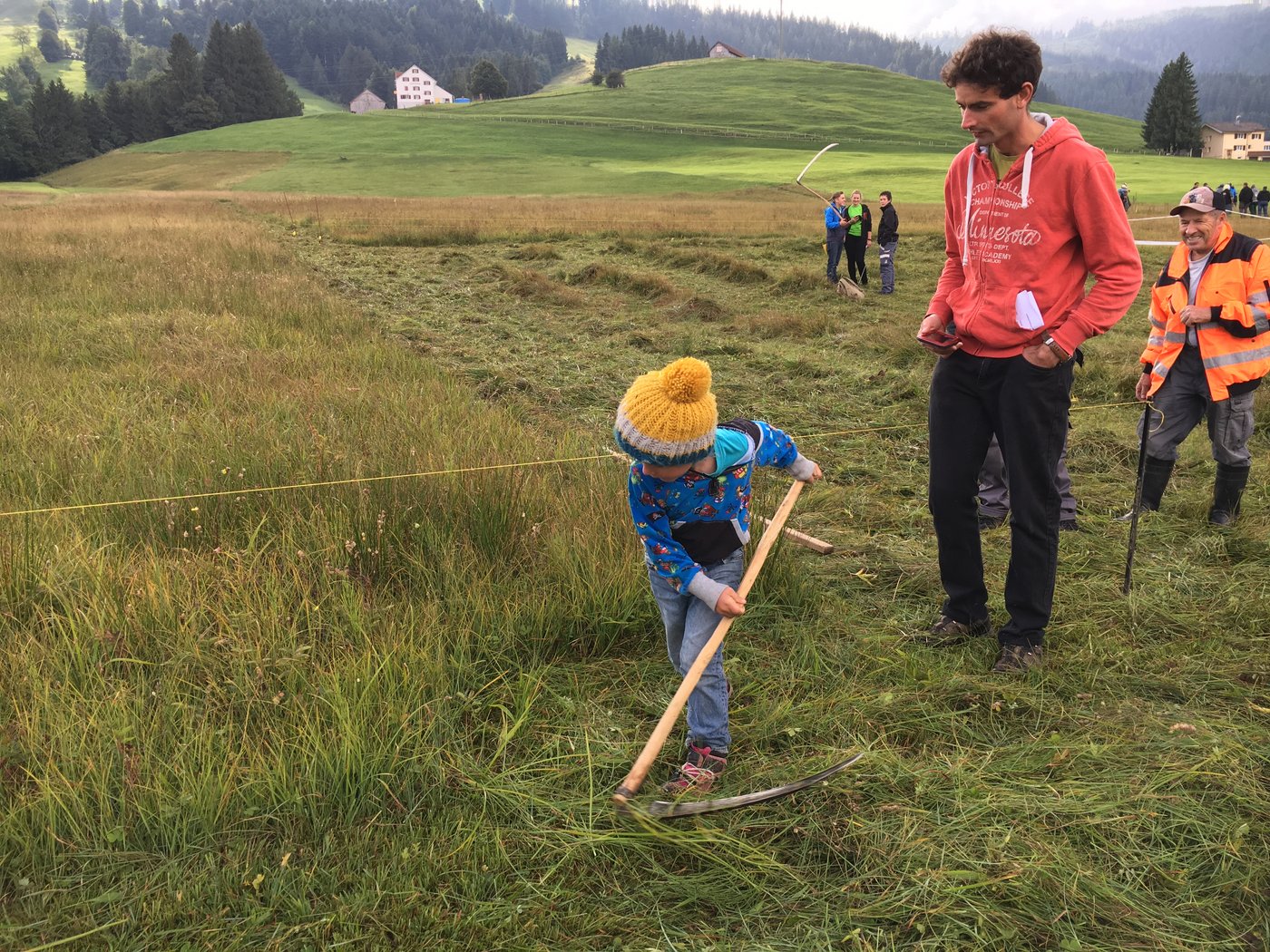 Luis Reichen ist mit fünf Jahren der jüngste Teilnehmer. 