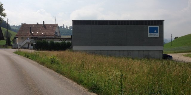 Die neue Napfmilch AG in der "Opfersei" bei Hergiswil am Napf wird künftig ohne Verwaltungsrat Isidor Kunz auskommen müssen. (Bild zVg)