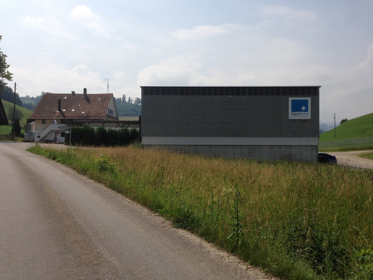 Die neue Napfmilch AG in der "Opfersei" bei Hergiswil am Napf wird künftig ohne Verwaltungsrat Isidor Kunz auskommen müssen. (Bild zVg)