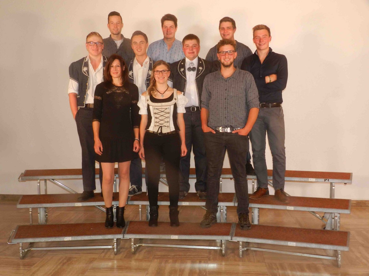 Die Klasse Landwirte EFZ 3A. (Bilder Fabienne Kolly)