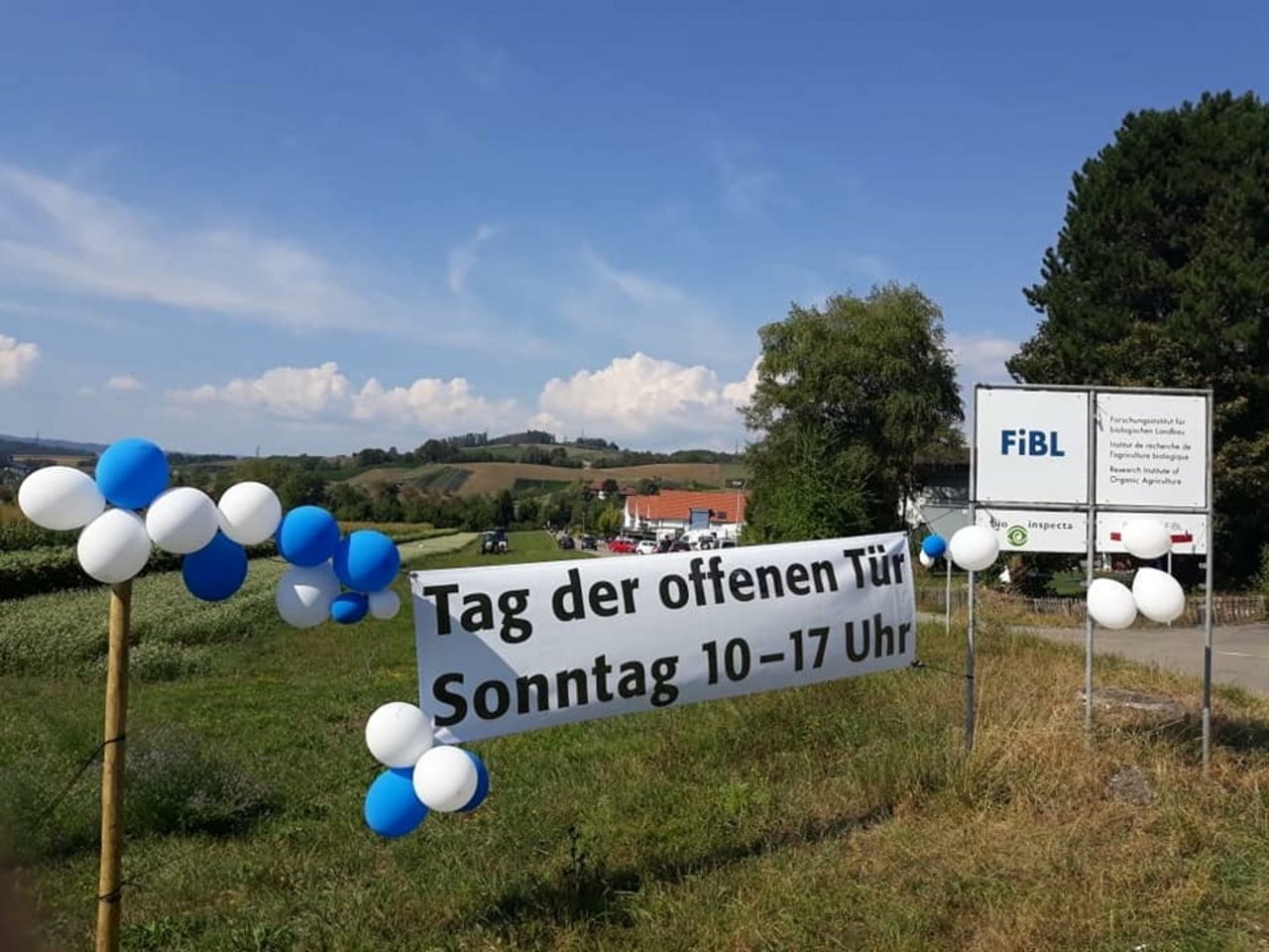 Am Sonntag fand der Tag der offenen Tür am FiBL in Frick statt. (Bild Katrin Erfurt)
