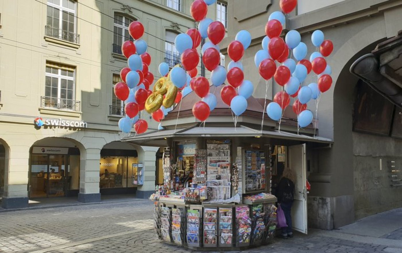 Valora feierte letztes Jahr 85 Jahre K Kiosk. (Bild ji)