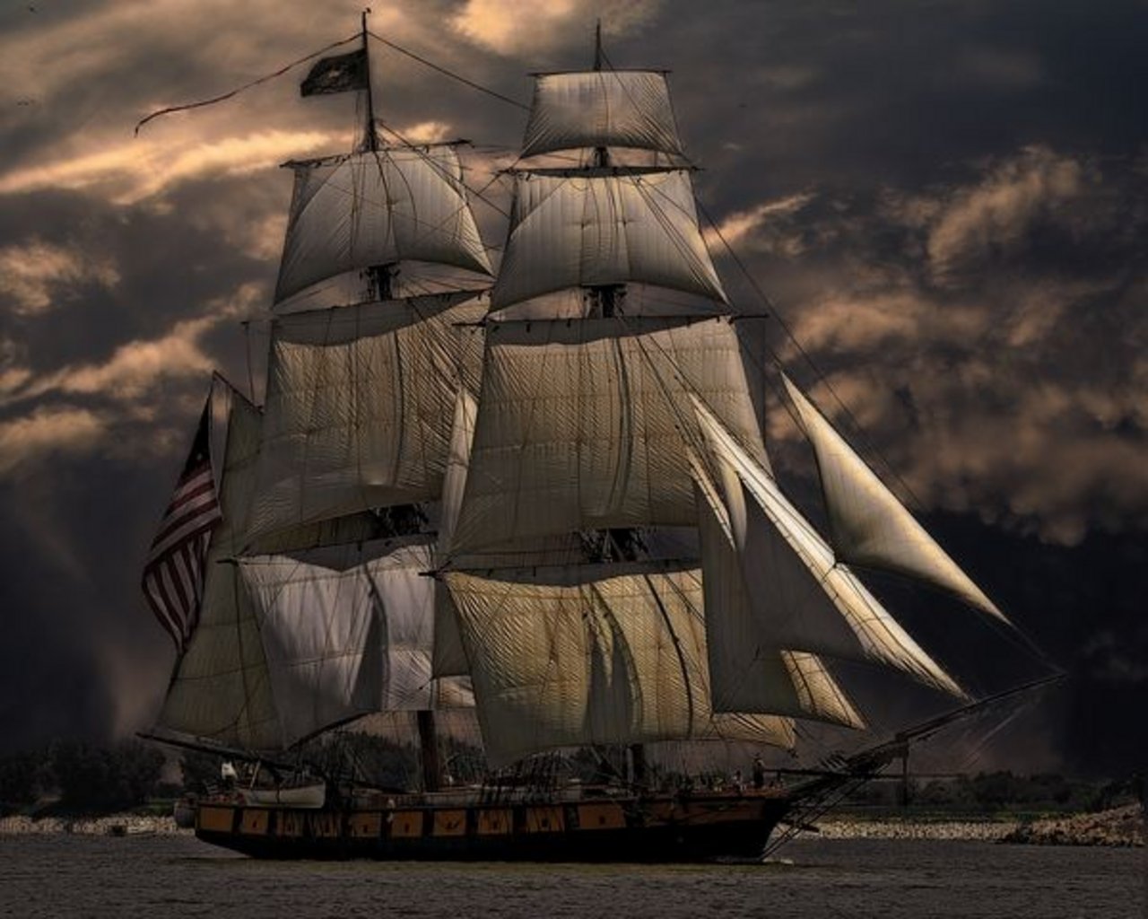 Mit Segelschiffen sollen Produkte nachhaltig transportiert werden. (Symbolbild Pixabay)
