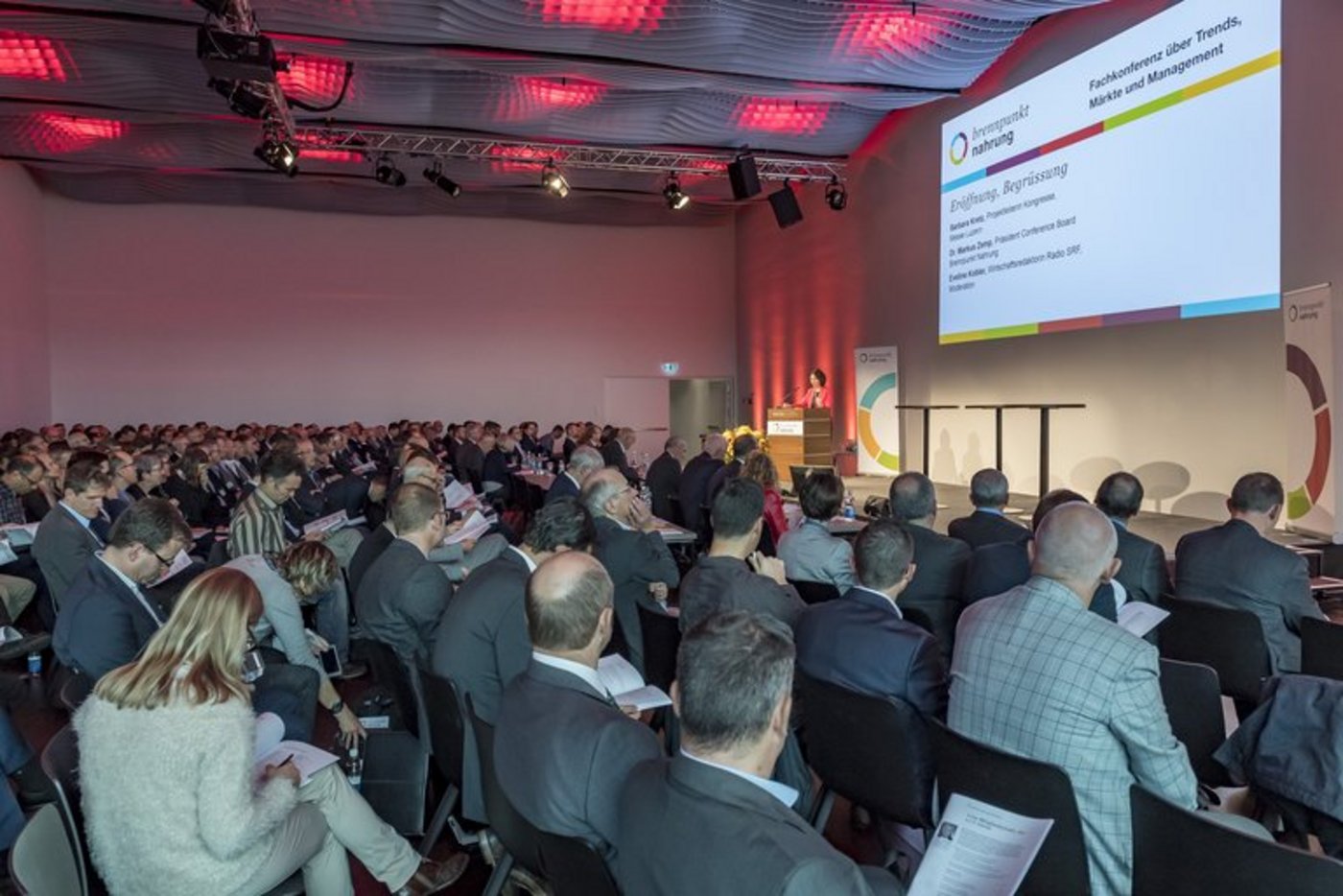 Blick in eine frühere Ausgabe der Fachkonferenz. (Bild Messe Luzern)