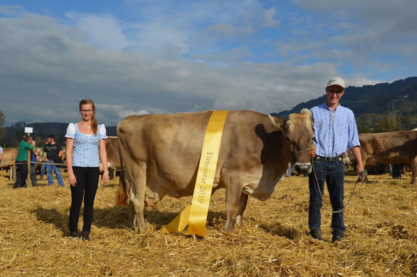 Die Fitness-Star-Siegerin Farmerin aus dem Stall von Pius Giger, Schänis.