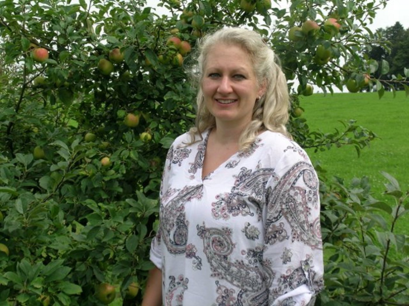 Seit 2004 lebt Sabrina Widler «Im Kaa». Ihr Mann hat den Hof von seinen Eltern übernommen. (Bild is)