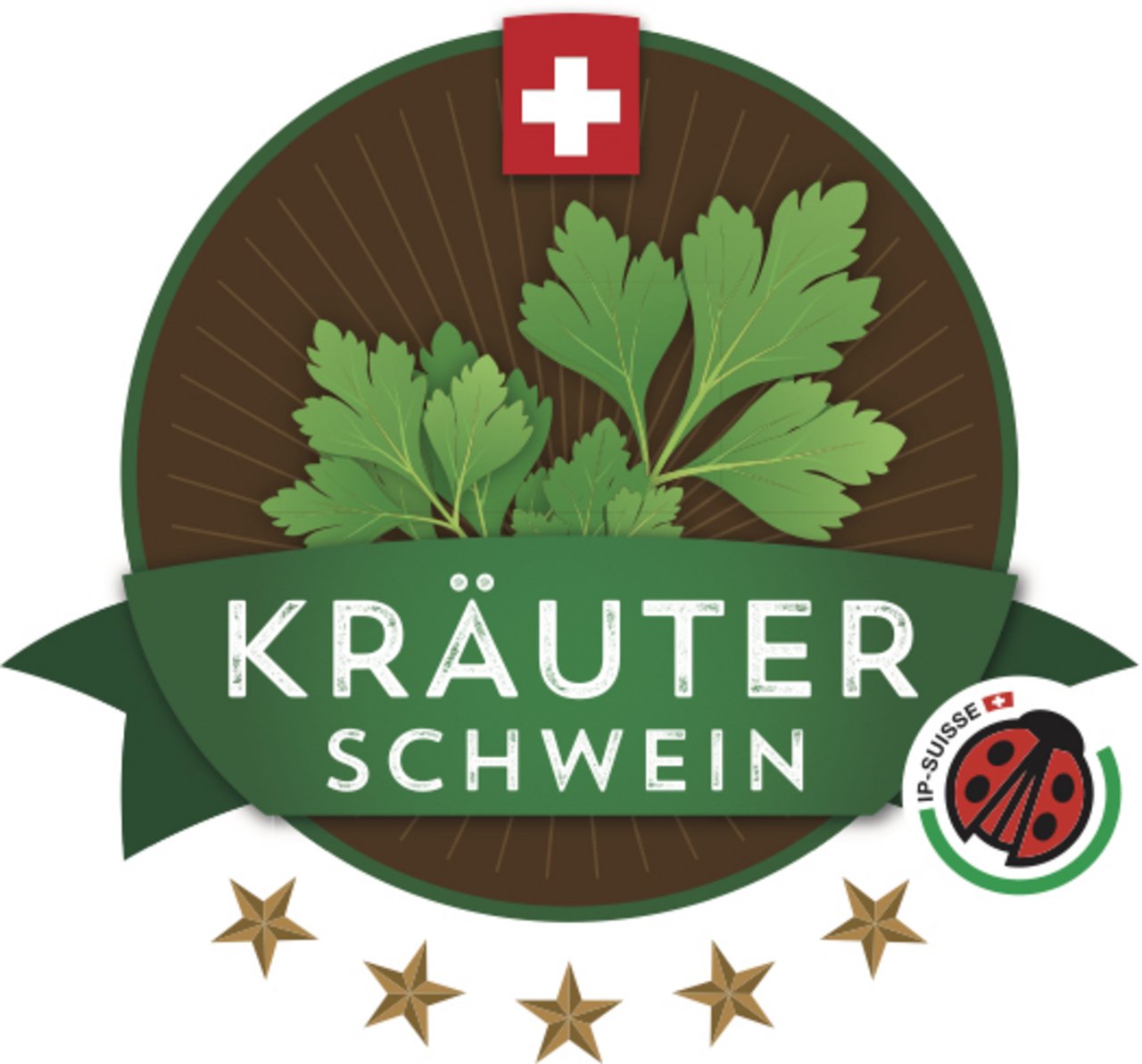 Das Logo für Kräuterschwein-Produkte. (Bild BauZ)