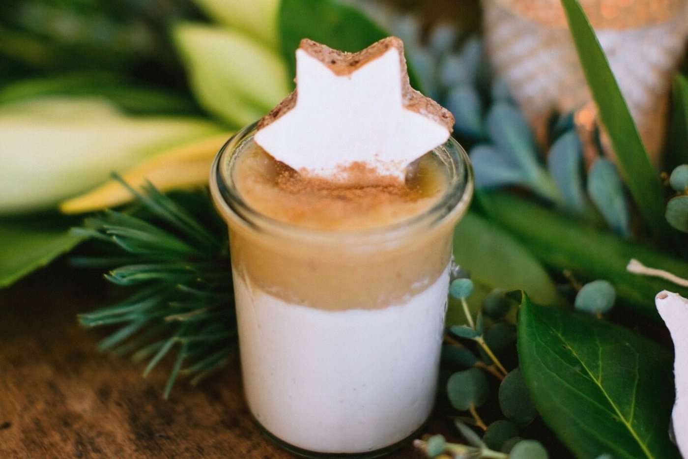 Rezept Zimt-Panna-Cotta mit Apfelmus. (Foto: Kathrin Toldo)