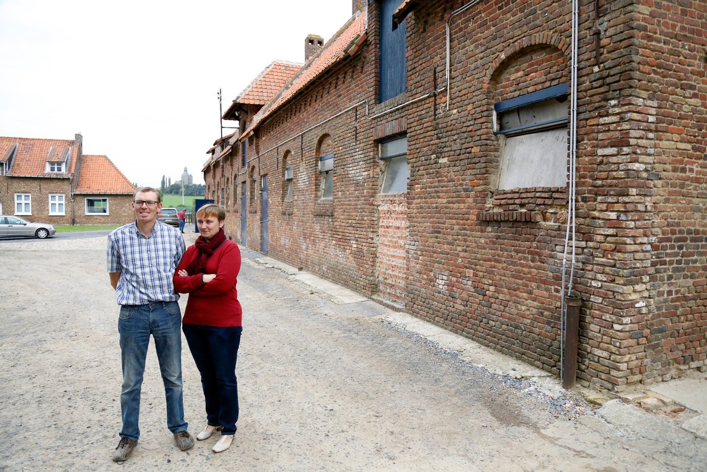 Piet und Katleen Vandesteene. 