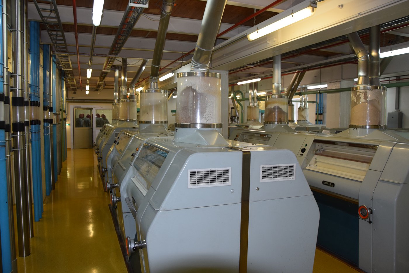 Hier wird das Getreide gemahlen. (Bild Katrin Erfurt)