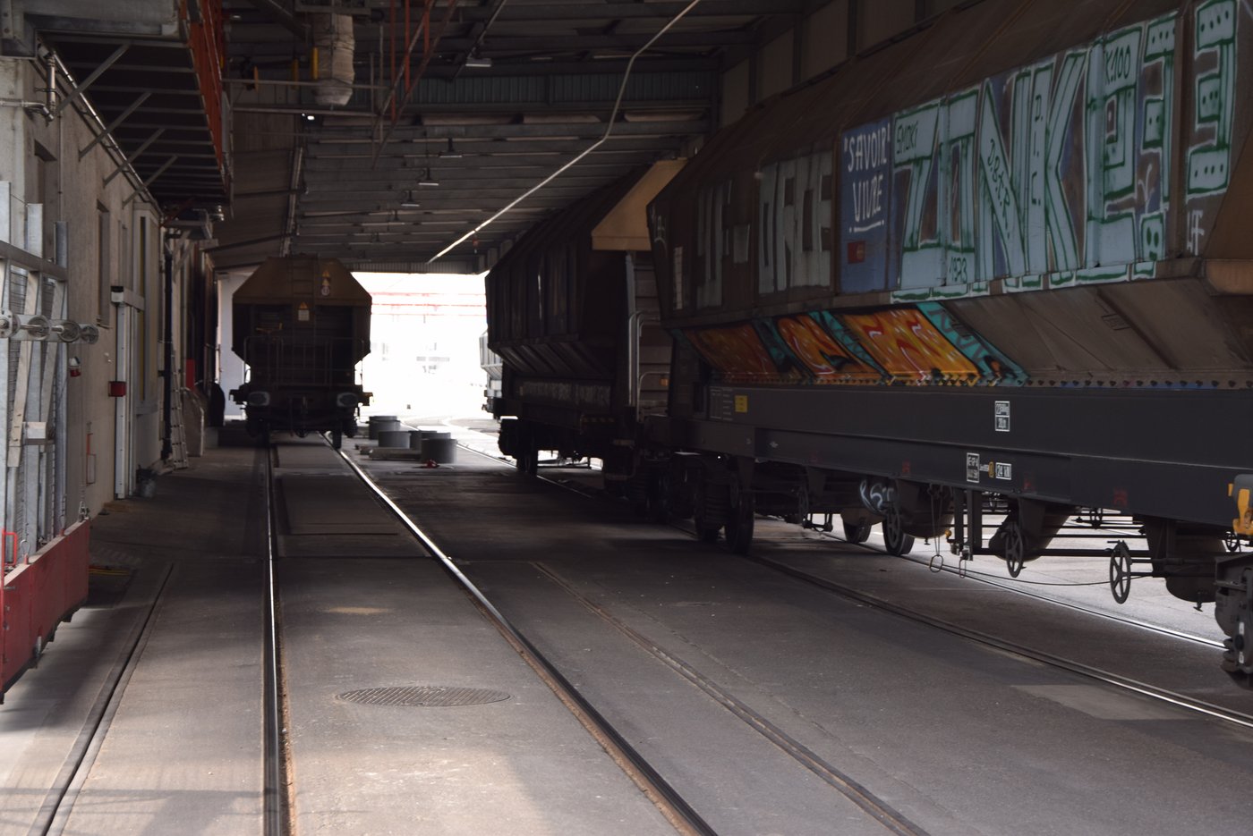 ... Cargo-Zug angeliefert. (Bilder Katrin Erfurt)