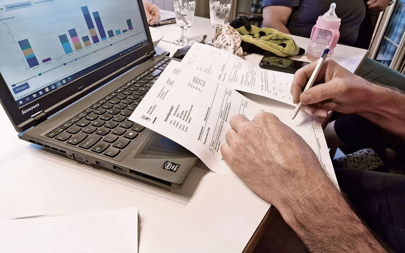 Die Datenbank Abidat verschafft Tierhaltern einen raschen Überblick über den Einsatz von Antibiotika im eigenen Bestand. Bald kommt ein Durchschnittswert zum Vergleichen. 