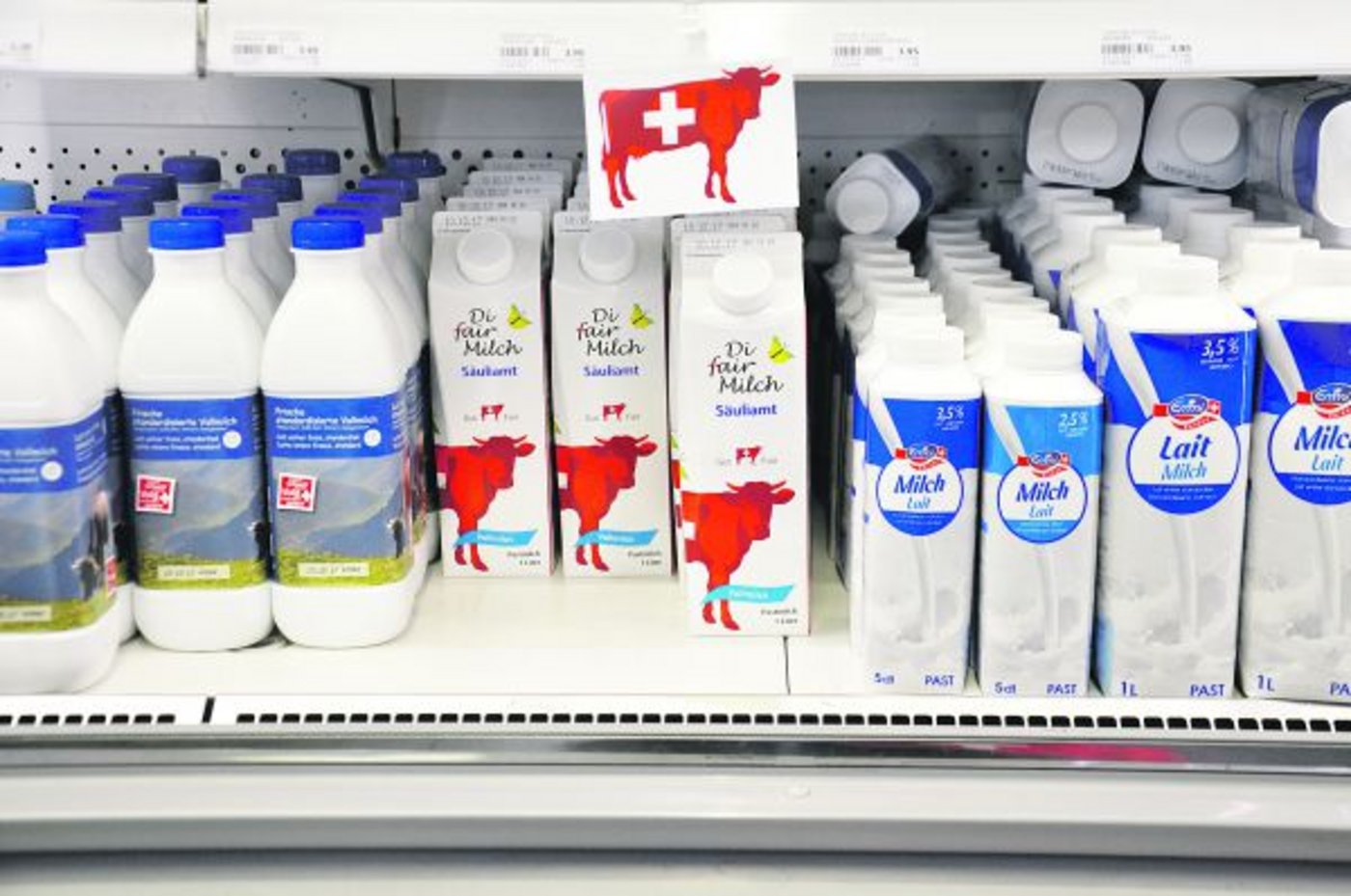 In der Landwirtschaft ist der Begriff «fair» insbesondere bei Milchlabels gerade hoch im Kurs.(Bild nb)