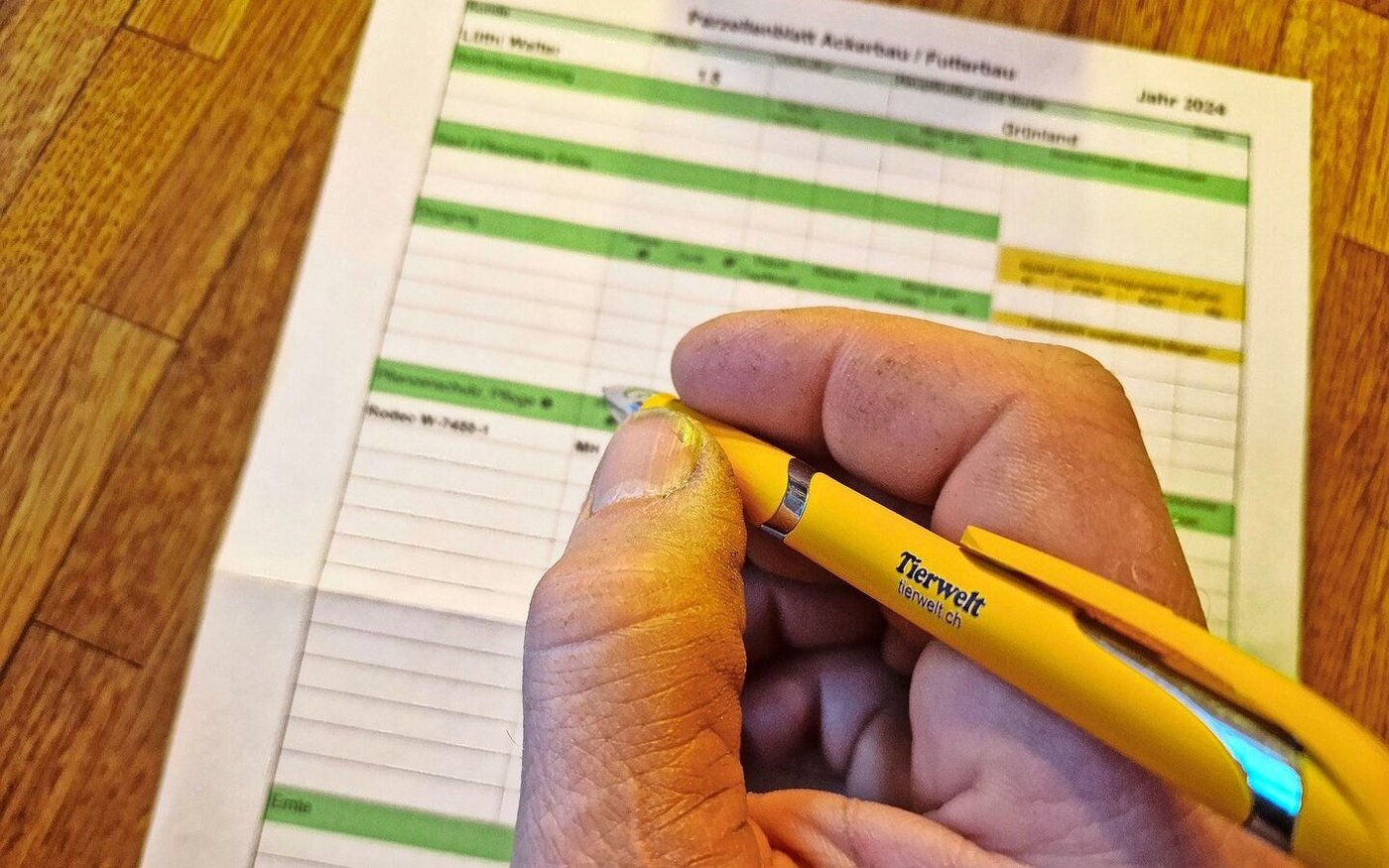 Das Hofmanagement auf Papier wird analog der Strukturdatenerhebung irgendwann der Geschichte angehören, sagt Ulrich Ryser von Barto. 