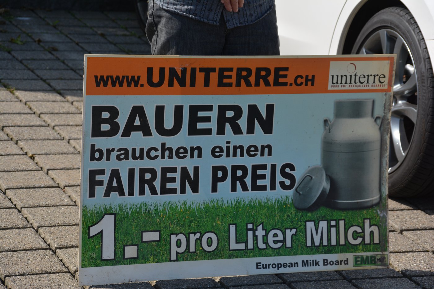 Ein Franken wäre fair, so Uniterre.