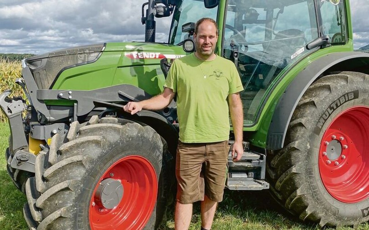 Die Määhfarm der Familie von Marc Bolli liegt im Kanton Schaffhausen. Die schweren Böden machen den Ackerbau nicht einfacher, aber der Landwirt weiss damit umzugehen.