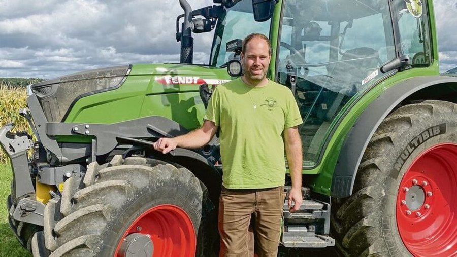 Die Määhfarm der Familie von Marc Bolli liegt im Kanton Schaffhausen. Die schweren Böden machen den Ackerbau nicht einfacher, aber der Landwirt weiss damit umzugehen.