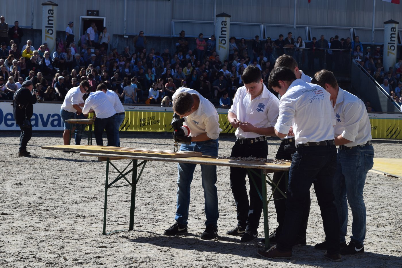 Die Schlüsselanhänger-Wette von der Landjugend St. Gallen-Bodensee belegte Rang 3.