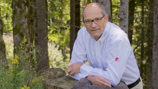 Daniel Fässler: Waldeigentümer helfen das Klima schützen. (Bild WaldSchweiz)