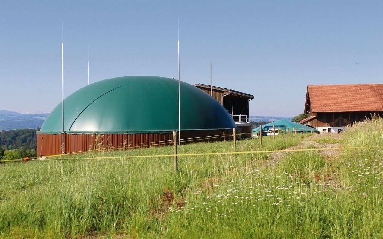 Mit Biogasanlagen liesse sich die nötige Reduktion der Emissionen zur «Methan-Neutralität» erreichen.