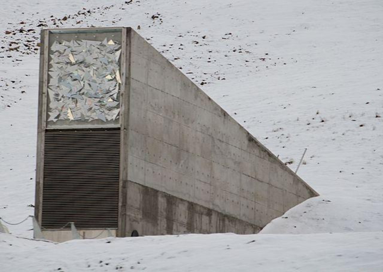 Die Saatgutbank liegt auf Spitzbergen. (Bild Erlend Bjørtvedt / CC-BY-SA 3.0)