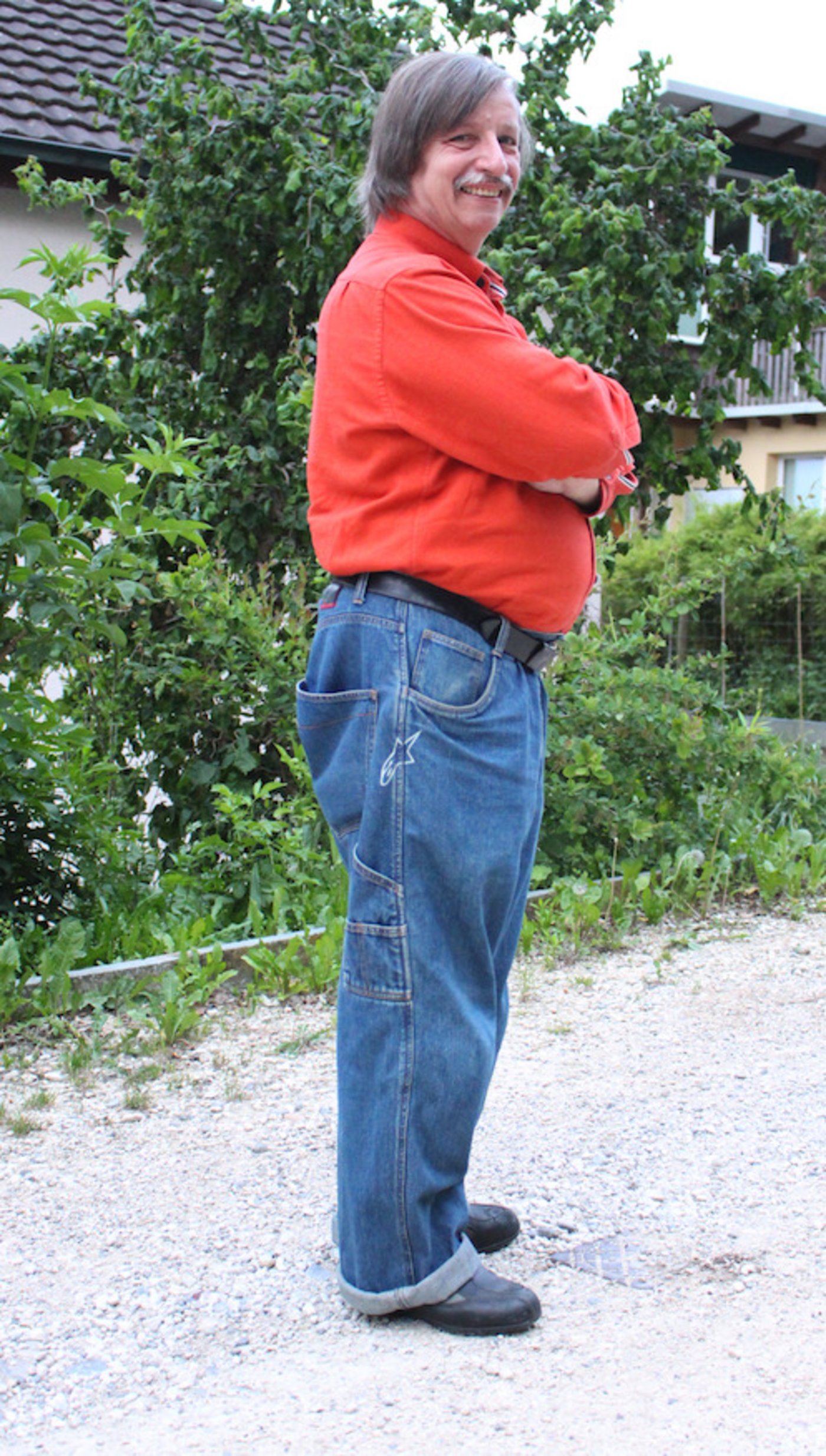 Hugo Vogel sagt: „Wenn ich ein Bedürfnis habe, dann sage ich das.“