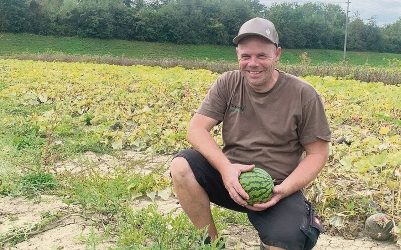 Adrian Probst, der Inhaber von «Buchholz», betreibt seit drei Jahren Obst- und Gemüsebau. 