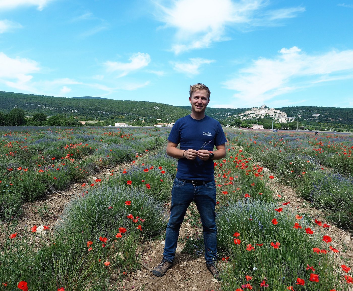 Nicolas Landel betreut die französische Seite des US-Unternehmens Young Living. (Bild Petra Jacob)